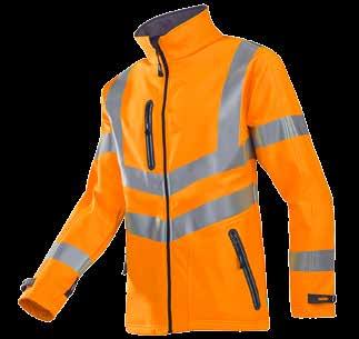Eagle 050AA2PBE Hi-vis winter bomber jacket with detachable sleeves (RWS) Multi-functional jacket with detachable sleeves and fur lining Detachable fur collar Zip closure 2 patched chest pockets with