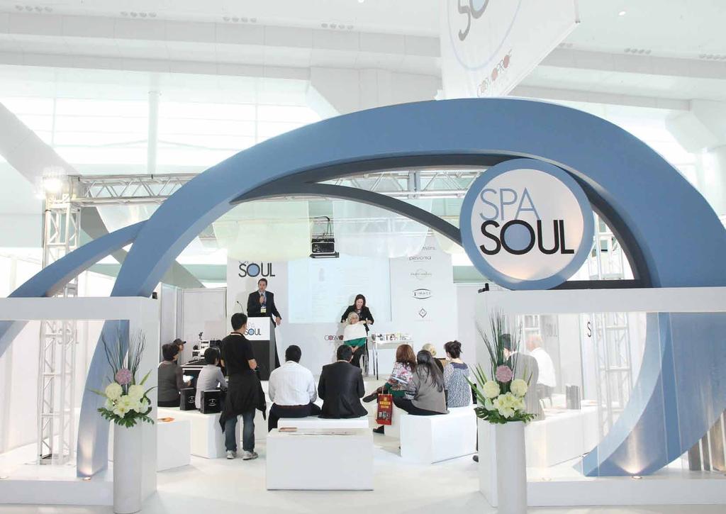 Spa Soul a project by Cosmoprof Asia A year-long promotional and media campaign exclusively for participating