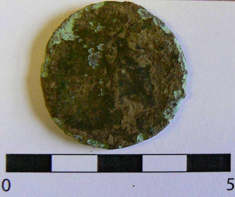 Little Chester Roman Fort, Derby, Derbyshire: Archaeological Evaluation Report 20 5.4 ROMAN COINS 5.4.1 Two Roman coins were recovered from the evaluation.
