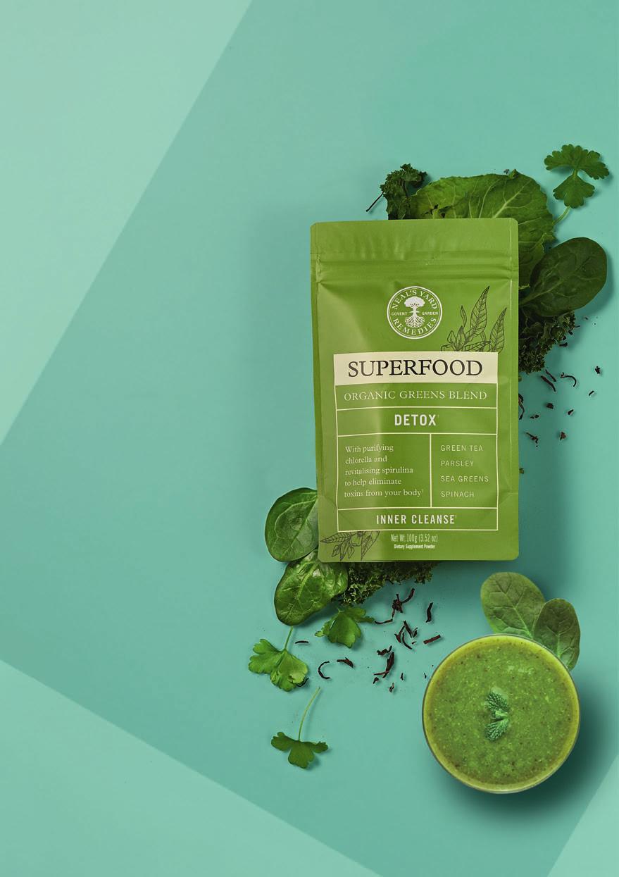 The easy detox ORGANIC GREENS BLEND I DETOX In an ideal world, we d all have a healthy life balance, but in the real world, we sometimes need help to avoid feeling run down, particularly at this time