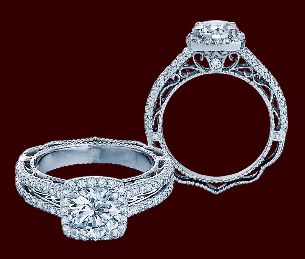 VENETIAN COLLECTION by VERRAGIO Verragio is proud to announce the arrival of the Venetian Collection, a line of engagement rings and wedding bands with a flair for style and the perfect combination