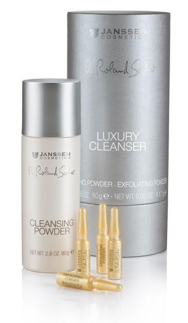 RET. 80g + 4g DS-000 CLEANSING POWDER LUXURY CLEANSER UNIQUE CLEANSING SYSTEM FOR DAILY SKIN CLEANSING The cleansing system from is unique in this form.