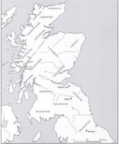 Fig. 5: Map of Britain in Late