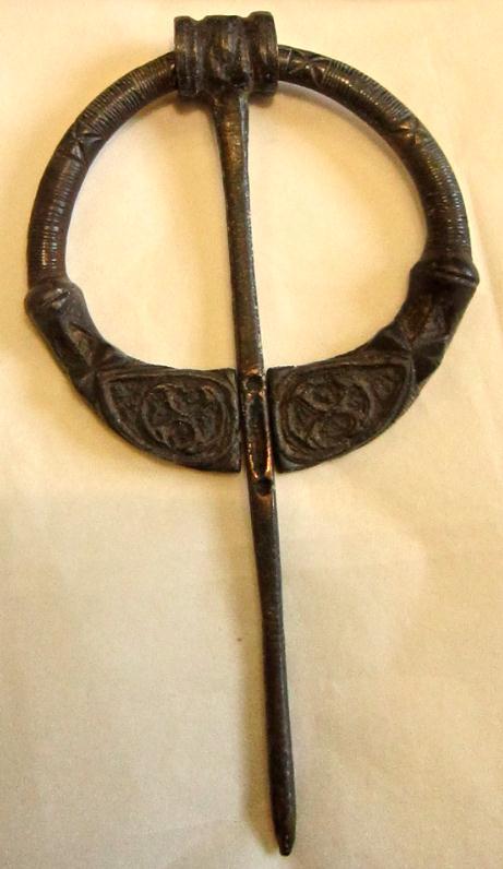 Fig. 24: Bronze Penannular Brooch, found near Old Carbury Castle, co.