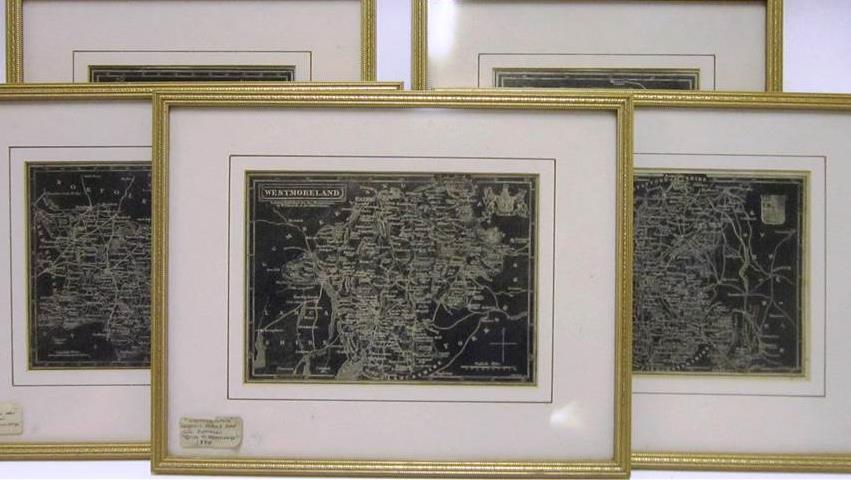 (18)92, Goupil Gallery label verso, the first 10 x 15cm (2) 25-40 242 A GROUP OF ASSORTED PRINTS AND PICTURES To include: F Marriott, mezzotint of a castle courtyard; a set of four hand coloured