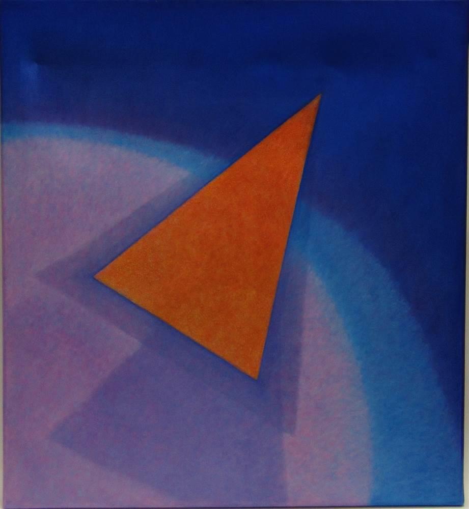 in pink and purple, oil on canvas, dated 1996 verso, 82 x 100cm, unframed 269 ANN ARNELL (1940-2011) "no 37" eclipse study in purple, oil on canvas, dated 1999 verso, 77 x