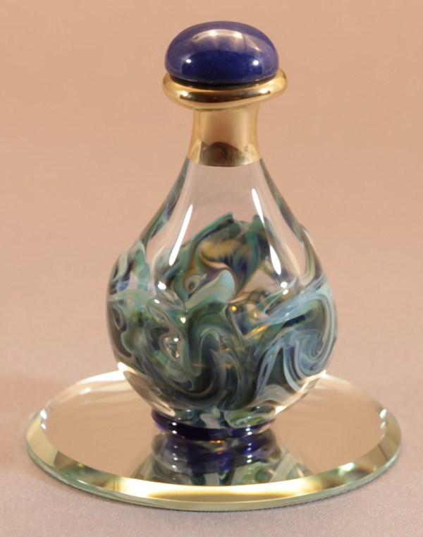 NEW! CONTEMPORARY TEAR BOTTLE FOR 2012 MARBLE These Made in Montana hand-blown glass tear bottles feature layers and