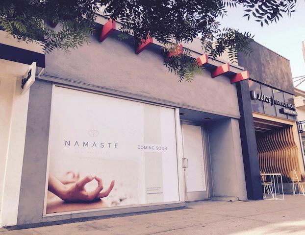 THE FIRST LOCATION The first NAMASTE NAIL SANCTUARY is currently in the construction phase and is on track to open in November 2017.