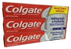 Oral Care - Toothpaste OTC Remedies - Antiacid / Antigas General Medicine Personal Care COLGATE TOOTHPASTE ANTI CAVITY 2.5 OZ CS/24 COLGATE TOOTHPST SPRKLNG WHT MNT ZING 2.
