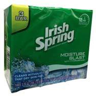3.75 OZ IRISH SPRING SOAP 20 BAR ALOE 3.