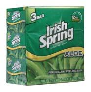 75 OZ IRISH SPRING SOAP 12 BAR ALOE 3.
