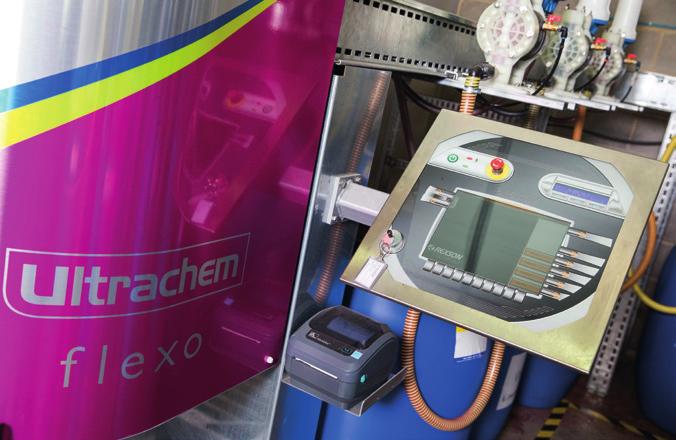 general purpose cleaner for UV and solvent based flexo inks Helps ensure quick colour changes and removal of dried ink from anilox rollers Incorporates water miscible characteristics for effective