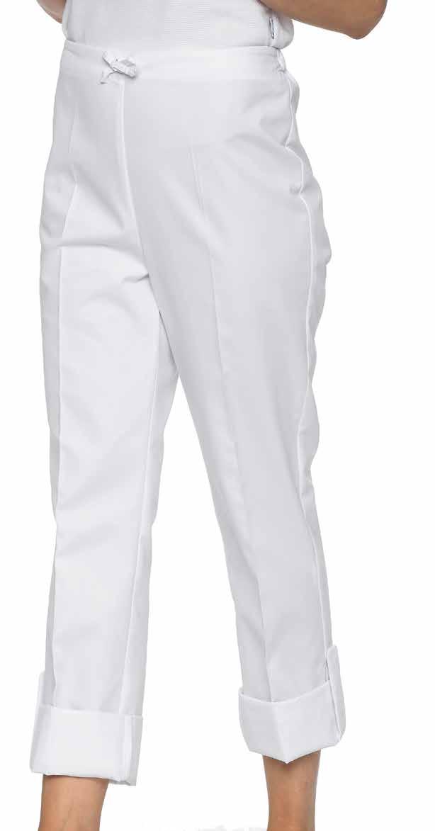 HAIO-HENNES Kaschierende und trendige Unisex-Hose mit ausgezeichnetem Schnitt. Die Hose hat eine Gesäßtasche, einen elastischen Bund am Rücken und Zugkordeln vorne.