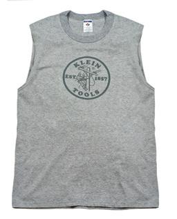 Klein Tools Athletic Wear Klein Sleeveless T-Shirt Men's Sport a competitive look whether you are on the jobsite or in the gym.