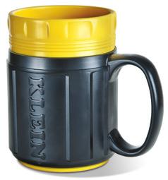 Klein Tools Drinkwear Klein Stubby Mug TM Styled after the classic Klein Cushion-Grip screwdriver, recognized throughout the