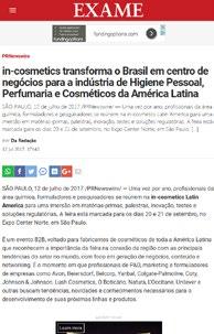 in-cosmetics Latin America had a presence in some of