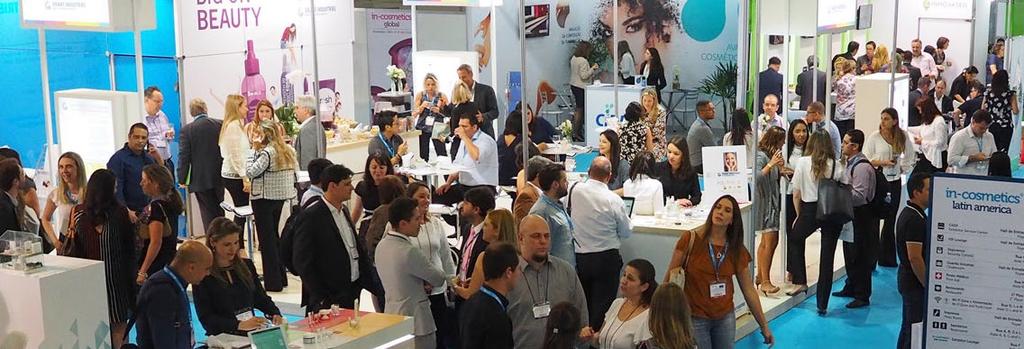 The largest and most high profile in-cosmetics Latin America to date Reaffirming its importance to the Latin American personal care industry, in-cosmetics Latin America returned to São Paulo for its