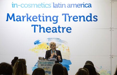 Marketing Trends and Regulations Visitors had a chance to learn and explore the latest regulatory issues and trends, including the Brazil Beauty News round table about fragrance ingredients; a