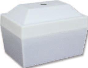 625 D Add a beautiful full-color #6 porcelain tile to personalize the urn. See page 25.