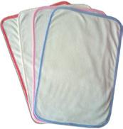 4-ounce, 100% cotton. Low profile hook and loop closure. 90/10 cotton/poly. Size: 12 x9. Imprint area 5 x6.