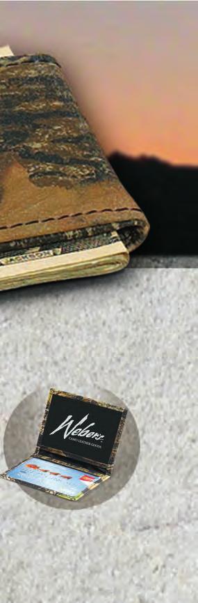 Mossy Oak Break-Up Wallets and Money Clips Camo Leather