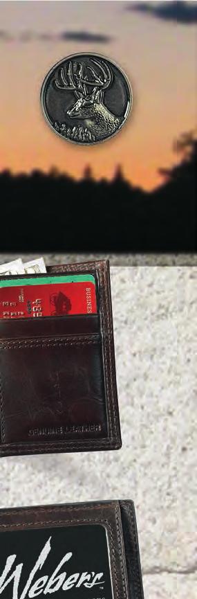 Premium Leather Pocket Secretary Wallet with Concho (200710) Caramel