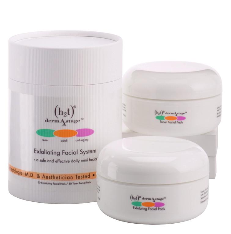 Continue 2 Step Exfoliating Facial System Step 2 Toner pads that combine natural agents to firm, moisturize and tone the skin while helping reduce the appearance of fine lines and discoloration.