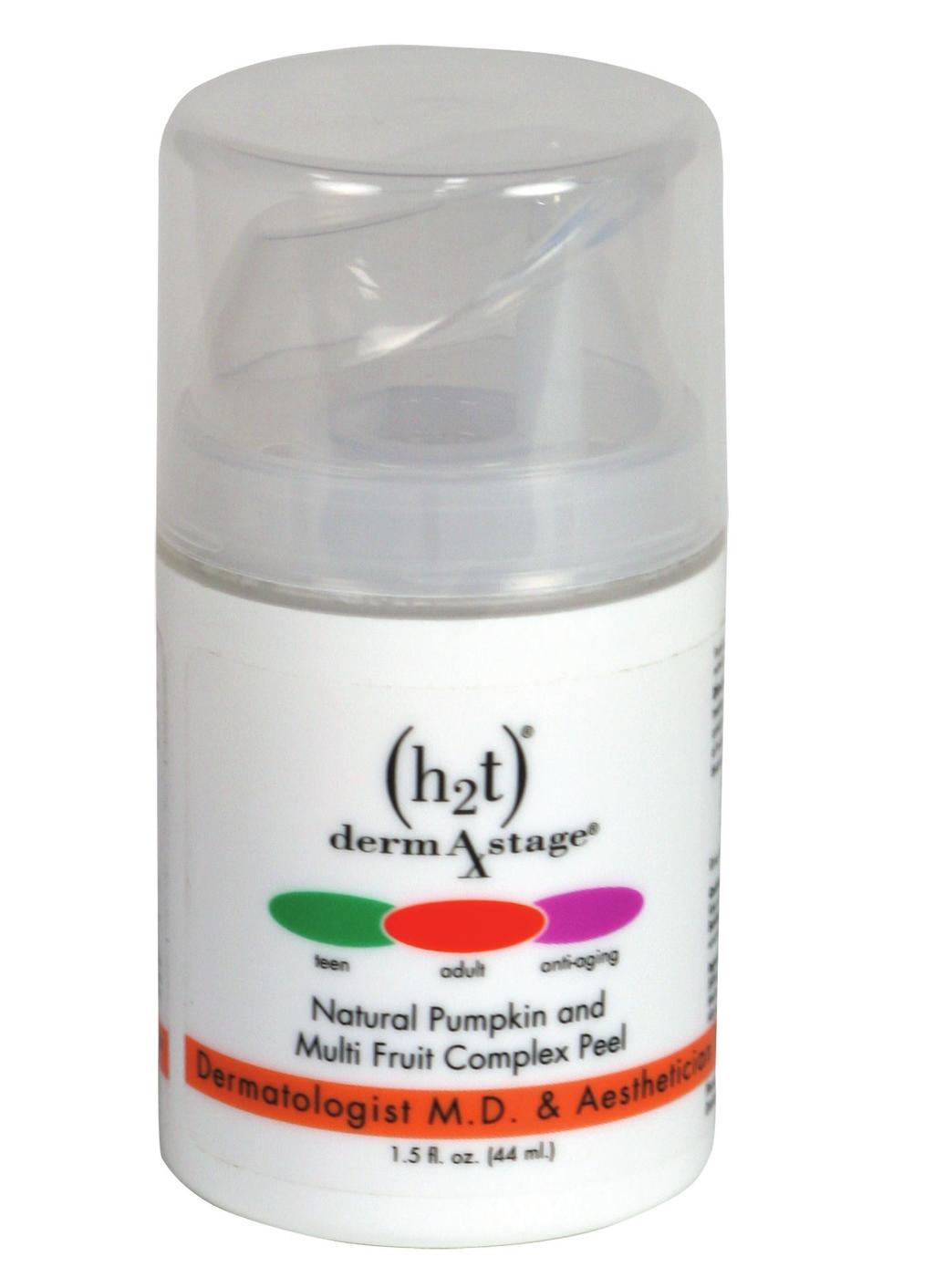 Natural Pumpkin and Multi-Fruit Complex Peel Pumpkin peel is an intensive exfoliating and rejuvenating treatment for all skin types.