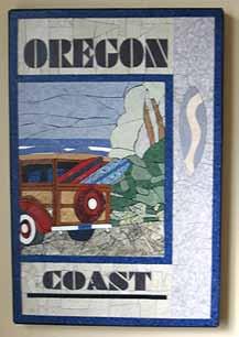 Gordon Campell s mosaics differ from most other mosaics because he uses linoleum and vinyl as his medium. His pieces, for the most part, consist of recycled materials.