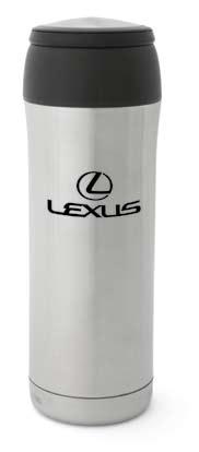 LX45590 LX45580 LX45600 The classic lines of this TRAVEL TUMBLER feature 100% stainless steel dual wall construction with a patent pending, twist action
