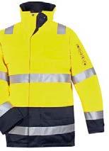 HB-MultiPro Fleece FR HIVIS & WEATHER Alongside protection against the cold, this warm under-layer also provides effective protection against flames, electric arcs and electrostatic discharge.