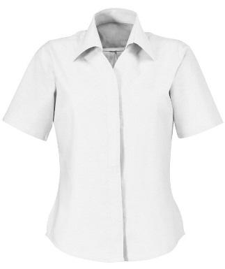 launderable CR72 Womens Shirt Open collar Side vents Back length 66.