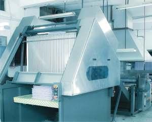 Sophisticated mercerising machines, soft flow machines and bleaching systems facilitate smooth processing procedures.