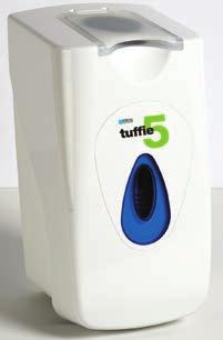 tuffie 5 wipes are suitable for use on all hard surfaces where