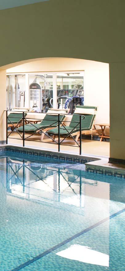 Membership Benefits Full use of the Spa 50ft swimming pool, sauna, steam room, spa pool, gymnasium and Club Room. 15% saving on all food and beverages in the Spa Club Room.