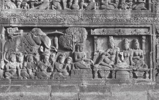Gauguin was inspired by a few photographs he possessed of ancient artworks, including relief carvings from the Buddhist stupa of Borobudur. istockphoto/thinkstock.