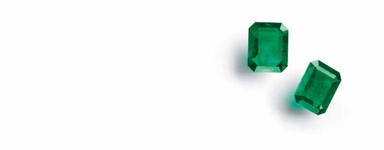 VIBRANT CREATIVITY MUZO emeralds have inspired jewelers from every era to create sumptuous pieces throughout the world.