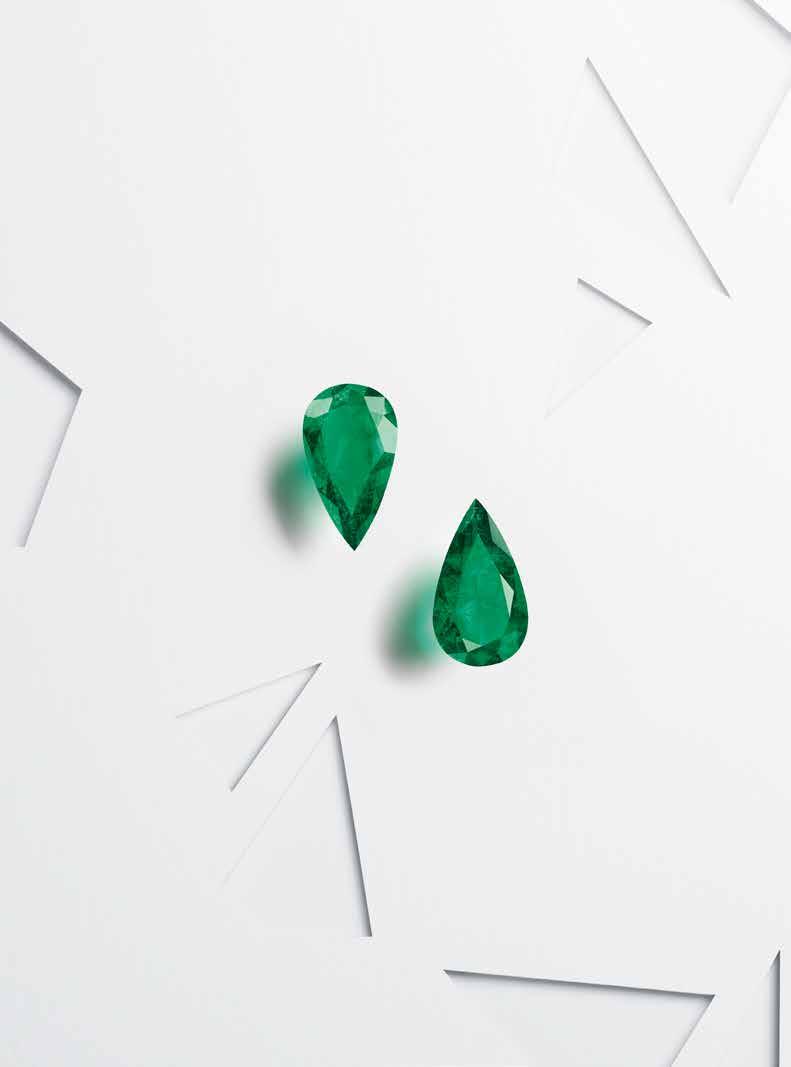 The Stone Collection To lend inspiration to designers and jewelers, MUZO presents a collection comprised of an assortment of several thousand cut emeralds in different