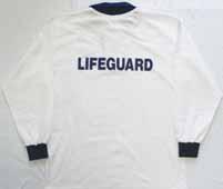 Lifeguard Short Sleeve Polo Long Sleeve Polo 3/4 Sleeve Polo LG612 Gold body, Red sleeves, collar & placket on
