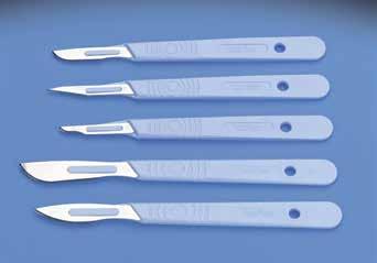 Description Quantity D6200 Blade Remover, Sterile 50/Cs D6200NS Blade Remover, Non-Sterile 100/Cs Disposable Scalpels Swann-Morton scalpels with stainless steel blades Disposable affordability with