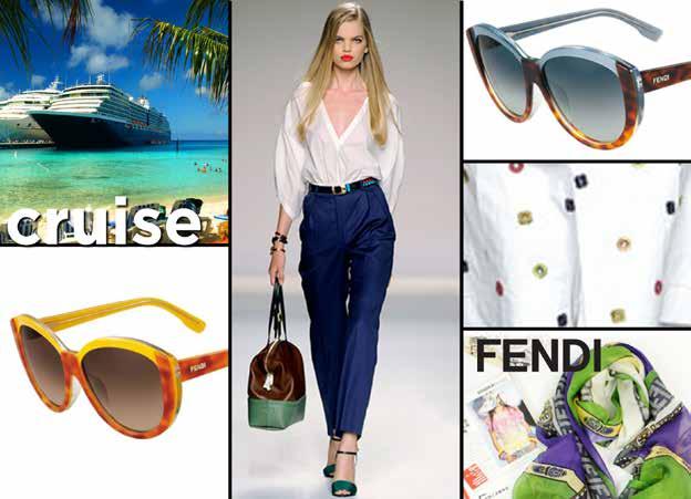 PRODUCT INSPIRATION Cruise Inspired by the success of the SS 11 runway style, this style is part of the new Fendi Cruise