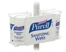 Offer the Power of PURELL IN PUBLIC 9010-01-PUR1 Sign 9010-06 Refill PURELL Sanitizing Wipes Station For use at store entrance or anywhere