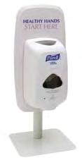 stations make PURELL Instant Hand Sanitizer available anywhere. Great for high traffic areas or wherever crowds gather.