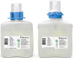TFX 1200 ml Refill FMX-12 1250 ml Refill 5382-02 5182-03 5385 TFX 1200 ml Refill 5385-02 PROVON Foam Handwash with Advanced Moisturizers Ultra-mild foam soap formula combines rich, luxurious lather