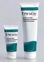 Perineal Care Cleansing, moisturizing and skin protection for bedridden and incontinent residents is easier with PROVON.