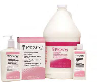 Moisturizing Moisturizing is the key to healthy skin and PROVON offers two formulas to soothe dry, cracked or irritated skin.