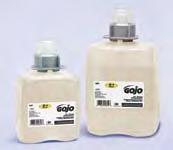 blossom fragrance. 8562 CX System 1500 ml Refill 8562-02 5164 5364 5964 GOJO E2 Foam Sanitizing Soap A one-step foaming handwashing and sanitizing soap for the food processing industry.