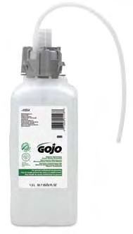 GOJO CX System features: Soap Servicing Under Sink Area Reliability Soap Reservoir Luxurious foam soap Simple just snap in a SANITARY SEALED refill Neat and clean Lifetime