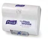 PLACES Holder 9005 Compact, adhesive-mounted bracket allows you to place bottles of PURELL, MICRELL, AQUELL and PROVON on nearly any smooth wall or vertical surface.