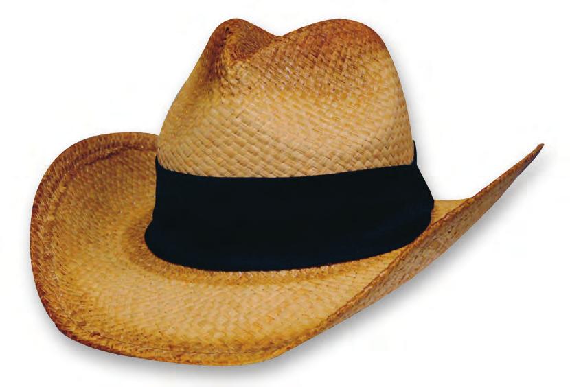 STRAW HATS 8810NT Gambler Straw Hat Twisted Seagrass, Open Weave Gambler, Terry Elastic Sweatband, Available with 1/2